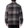 Columbia Men’s Windward Ii Shirt Jacket(Black Multi Windowpane Check)