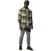 Columbia Men’s Windward Ii Shirt Jacket(Canteen Multi Windowpane Check)