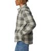 Columbia Men’s Windward Ii Shirt Jacket(City Grey Dimensional Buffalo)