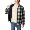 Columbia Men’s Windward Ii Shirt Jacket(Dark Mountain Dimensional Buffalo)