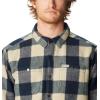 Columbia Men’s Windward Ii Shirt Jacket(Dark Mountain Dimensional Buffalo)