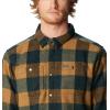 Columbia Men’s Windward Ii Shirt Jacket(Night Wave Dimensional Buffalo)