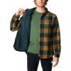 Columbia Men’s Windward Ii Shirt Jacket(Night Wave Dimensional Buffalo)