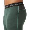 Helly-Hansen LIFA Merino Midweight Pant for Men, Track Pants with Non-Itch Fabric, 2-Layer Design, Flat Lock Seams, ZQ Wool(Green)
