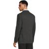 Johnston & Murphy Mens Washed Cotton Blazer(Black)