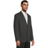 Johnston & Murphy Mens Washed Cotton Blazer(Black)