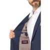 Johnston & Murphy Mens Washed Cotton Blazer(Navy)