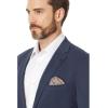 Johnston & Murphy Mens Washed Cotton Blazer(Navy)