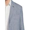 Johnston & Murphy Men’s Washed Linen Blazer(Light Blue)