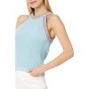 Madewell Women’s Imelda Cutaway Cotton Tank(Blue Heron)
