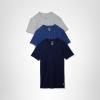 Polo Ralph Lauren Underwear Men’s Classic Fit Cotton Crew 3-Pack(Andover Heather/Navy  Blue/White  Navy/White – 3 Pack)