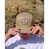 RVCA Men’s Va All The Way Print Trucker(Dark Khaki)