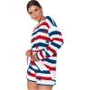 Show Me Your Mumu Women’s Go to Sweater(Star Spangled Stripe)