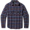 Smartwool Men’s Anchor Line Shirt Jacket(Eggplant Plaid)