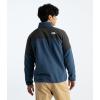 THE NORTH FACE Men’s Glacier Heavyweight Full Zip Jacket(Shady Blue/Asphalt Grey)