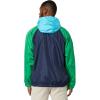 U.S. POLO ASSN. USPA Multicolor Windbreaker(Scuba Blue)
