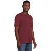 U.S. Polo Assn. Men’s Crew Neck Pocket T-Shirt (Color Group 2 of 2)(Maroon Fall)