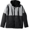 U.S. Polo Assn. Men’s Reversible Poly Shell to Fleece Hooded Jacket(Black 9029)