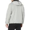 U.S. Polo Assn. Men’s Reversible Poly Shell to Fleece Hooded Jacket(Limestone Hdlh)