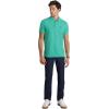 U.S. Polo Assn. Mens Solid Pique Polo Shirt(Aqua Teal)