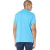 U.S. Polo Assn. Mens Solid Pique Polo Shirt(Blue Fin Heather)