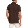 U.S. Polo Assn. Mens Solid Pique Polo Shirt(Brown Heather)