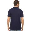 U.S. Polo Assn. Mens Solid Pique Polo Shirt(Classic Navy/White)