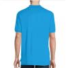 U.S. Polo Assn. Mens Solid Pique Polo Shirt(Horizon Blue/Blue Raft)