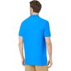 U.S. Polo Assn. Mens Solid Pique Polo Shirt(Super Sonic Blue)