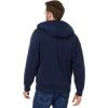 U.S. Polo Assn. mens Uspa Uspa Full Zip Sleeve Stripe Hoodie(Classic Navy)