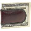 Bosca Men’s Old Leather Collection-Magnetic Money Clip Wallets(Brown)
