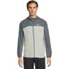 Brooks mens Canopy Packable Jacket(Smoke/Storm)