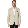 Johnston & Murphy Mens Washed Cotton Blazer(Stone 1)