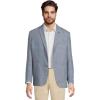 Johnston & Murphy Men’s Washed Linen Blazer(Light Blue)