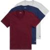 Polo Ralph Lauren Underwear Men’s Classic Fit Cotton Crew 3-Pack(Navy wine)