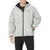 U.S. Polo Assn. Men’s Reversible Poly Shell to Fleece Hooded Jacket(Limestone Hdlh)