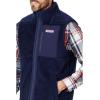 vineyard vines Men’s Supershep High-Pile Fleece VST(Nautical Navy)