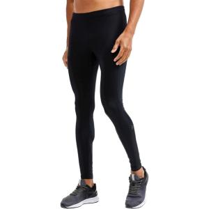 Craft Sportswear Men’s Core Essence Tights | Warm Workout Pants for Cold Weather | Great for Running, Hiking, & Cycling(Black)