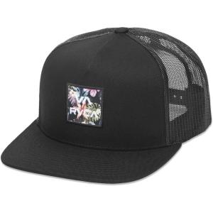 RVCA Men’s Va All The Way Print Trucker(Black Multi)