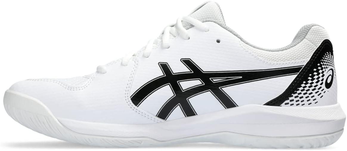 imageASICS Mens GelDedicate 8 Tennis ShoesWhiteBlack
