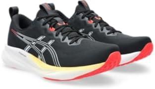 imageASICS Mens GelPulse 16 Running ShoesBlackWhite