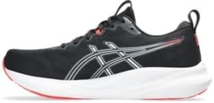 imageASICS Mens GelPulse 16 Running ShoesBlackWhite