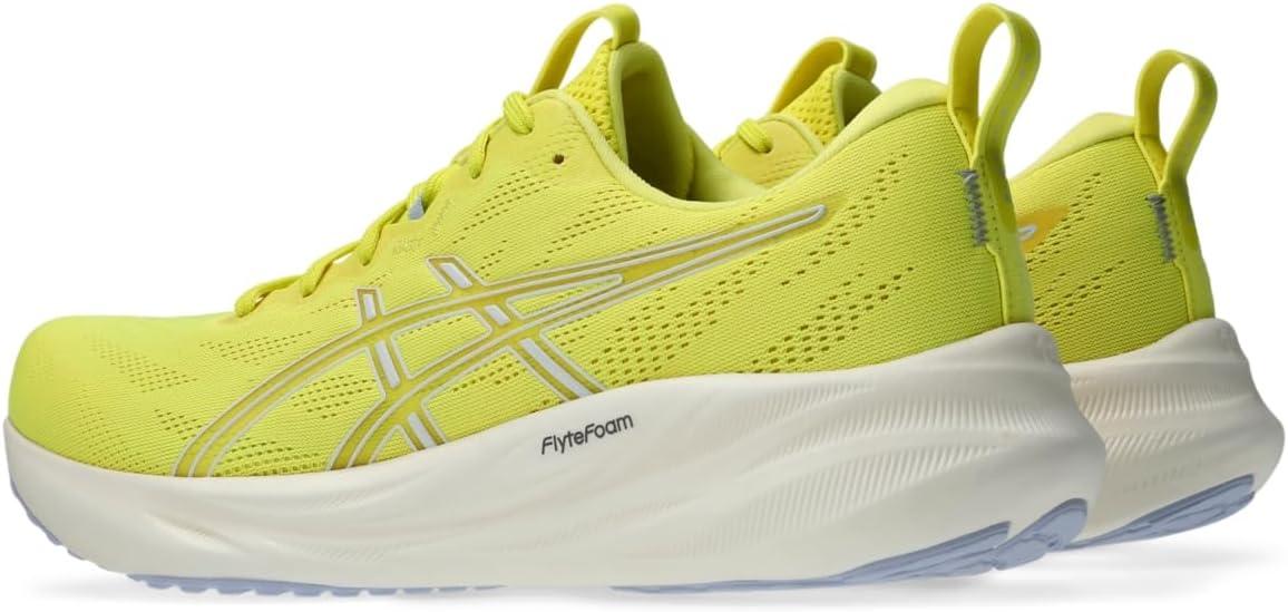 imageASICS Mens GelPulse 16 Running ShoesCitronWhite