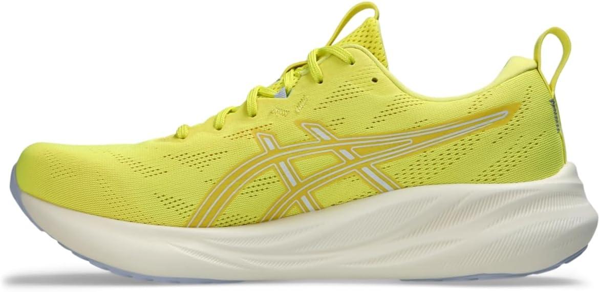 imageASICS Mens GelPulse 16 Running ShoesCitronWhite