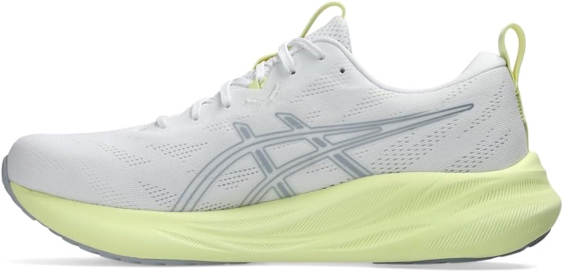 imageASICS Mens GelPulse 16 Running ShoesWhitePiedmont Grey
