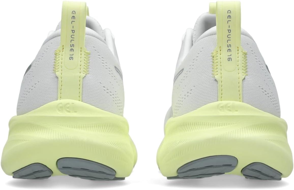 imageASICS Mens GelPulse 16 Running ShoesWhitePiedmont Grey