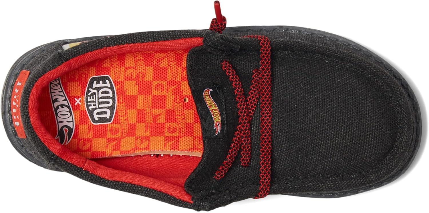imageHEYDUDE Mens Wally Hot Wheels LoaferBlackMulti