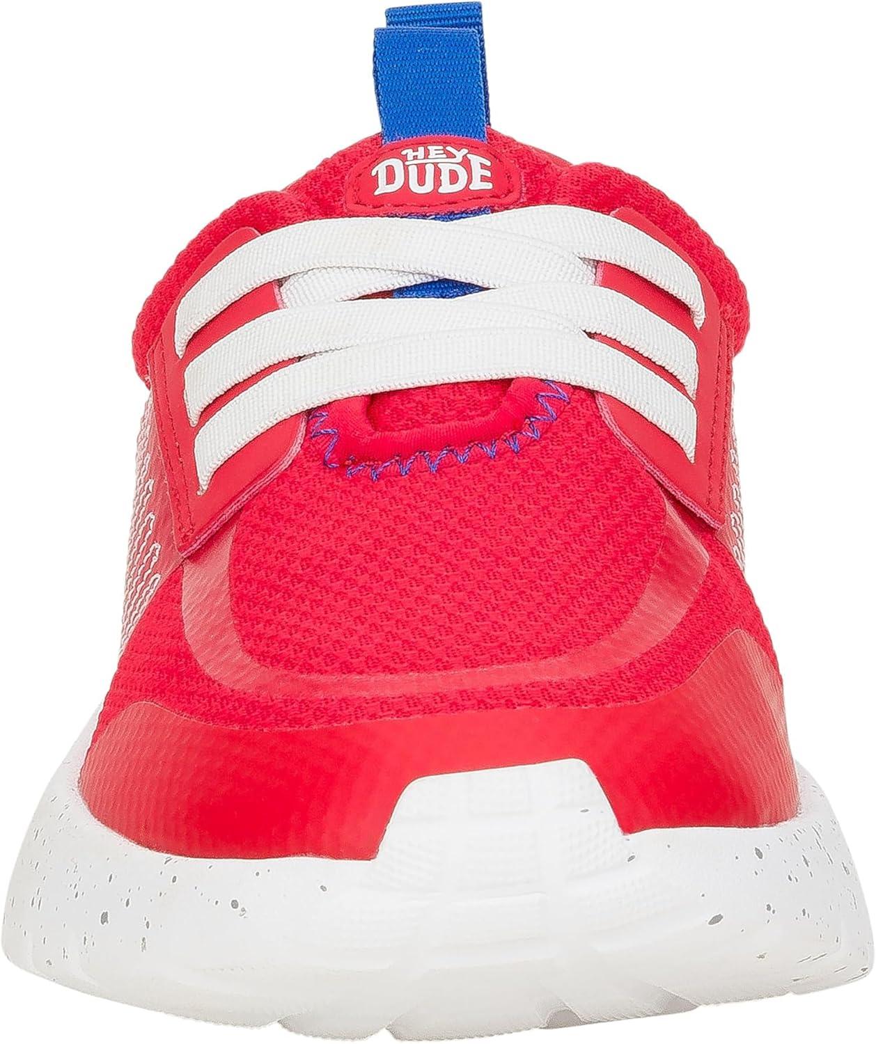 imageHey Dude Boys Sirocco Play Varsity Little Big Kid LoaferVarsity Red