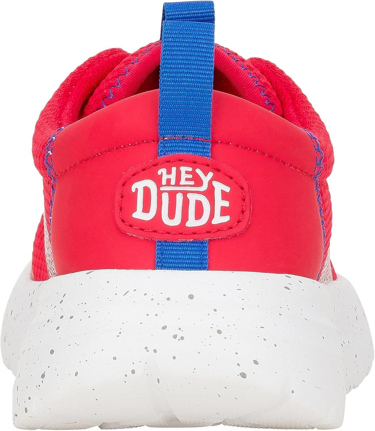 imageHey Dude Boys Sirocco Play Varsity Little Big Kid LoaferVarsity Red