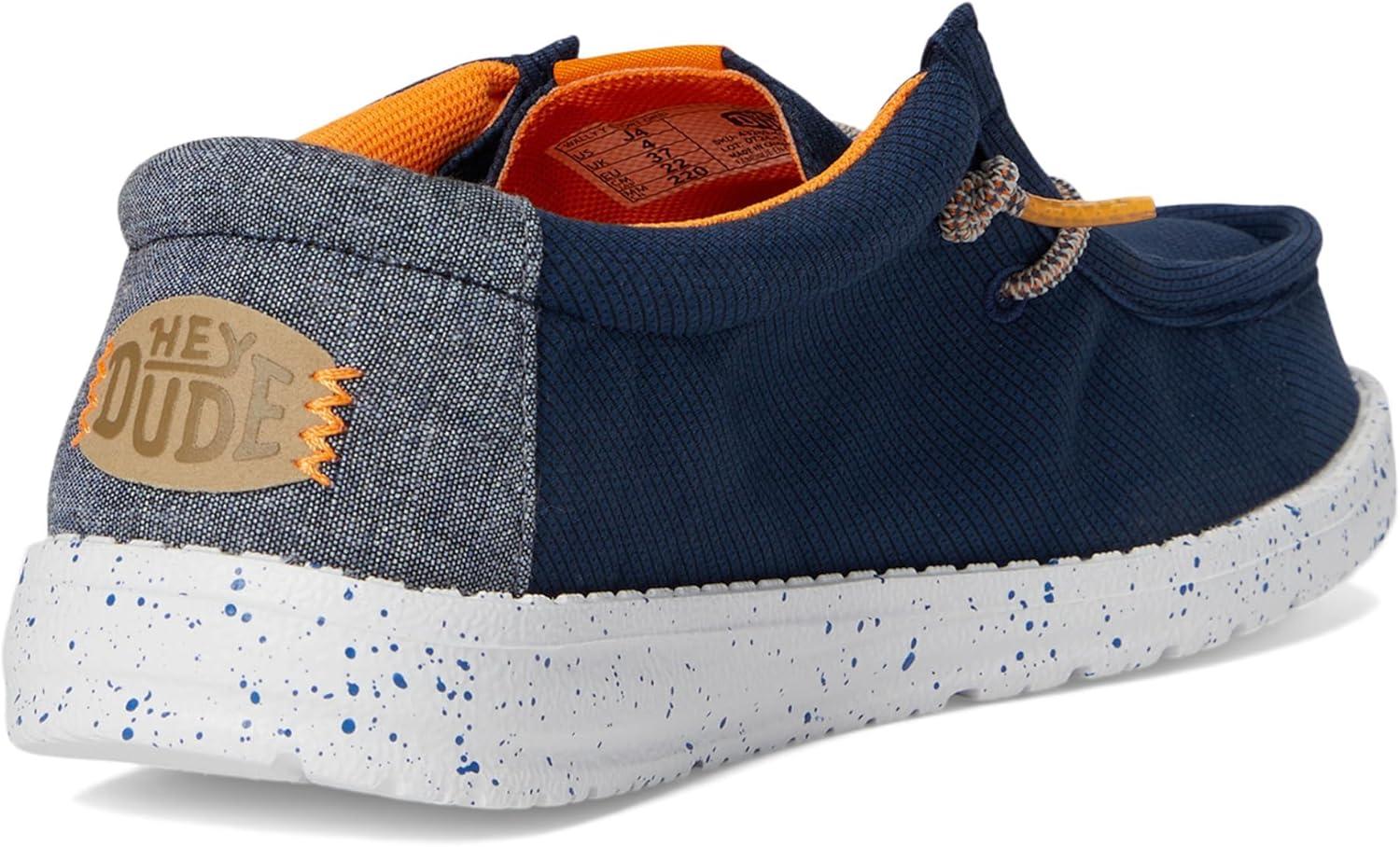 imageHey Dude Boys Wally Sport Grid Little KidBig KidNavy